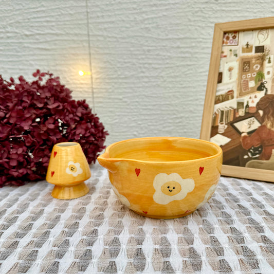 Eggstra Love Matcha Bowl Duo