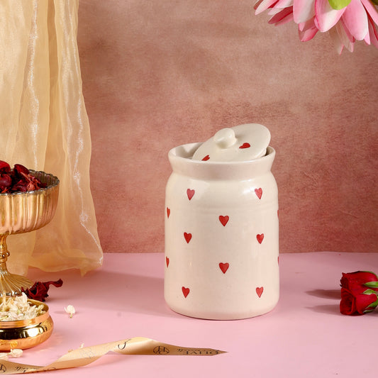Beating Heart Jar Large - not airtight pack of one