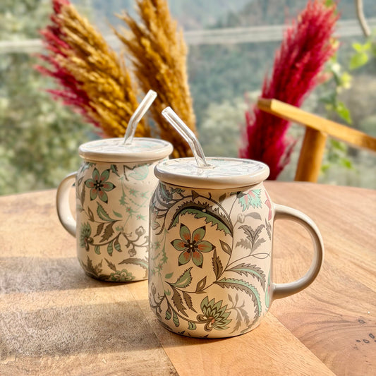 Phool Bagh Ceramic Sipper