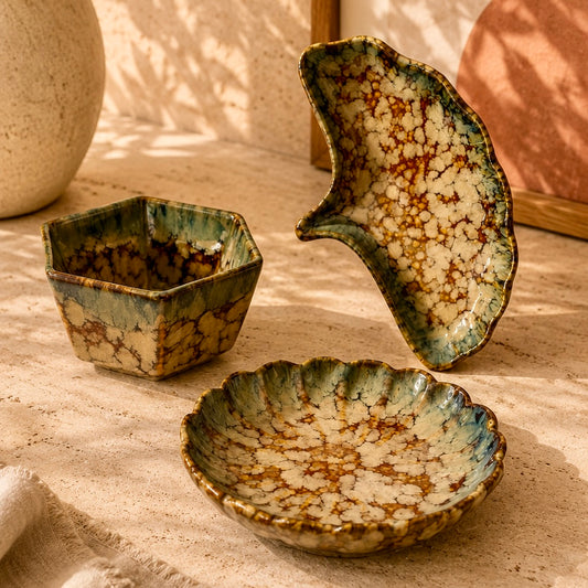 Hazel Studio Pottery Serving Trio