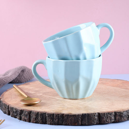Giselle Cups - Light Blue, Mint Green, Pink & Light Grey