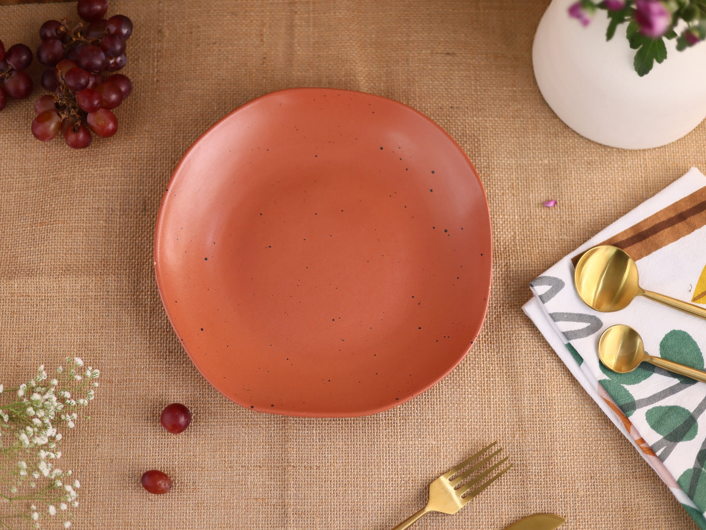 Brown Ariya Uneven Plate
