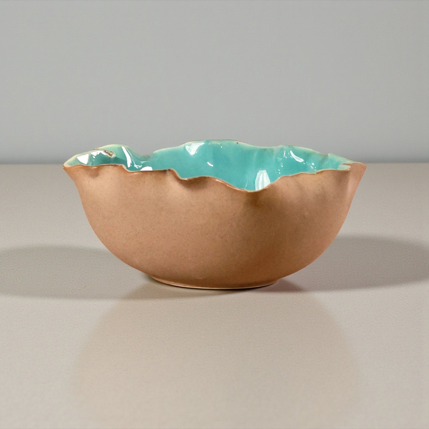 Ocean Whisper Studio Pottery Serving Bowl