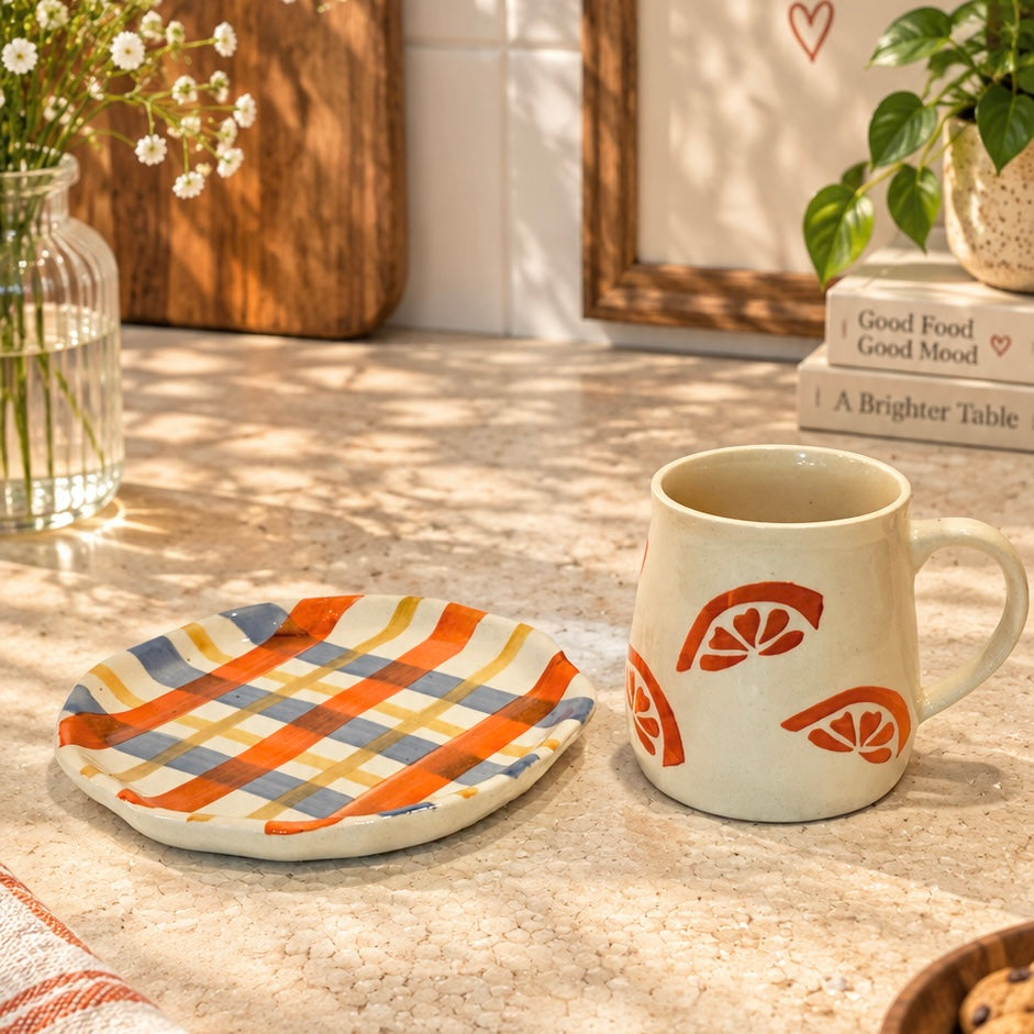 Orange Zest Snack Set - 2 pieces