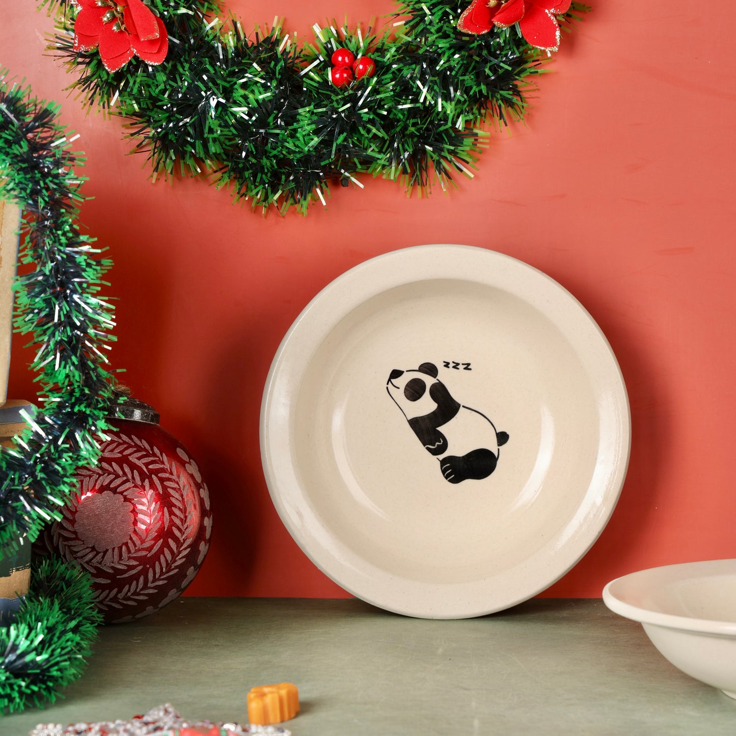 Lazy Panda Pasta Plate