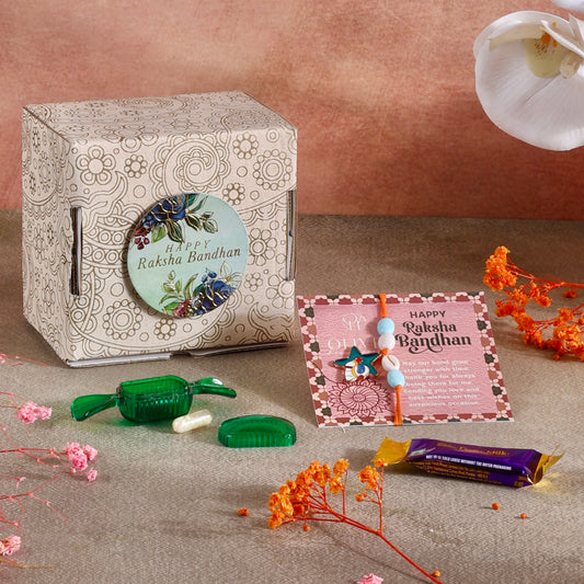 Mini Rakhi Gift Hamper - Space Explorer for Brother
