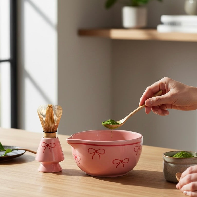Bow-Licious Matcha Bowl Duo