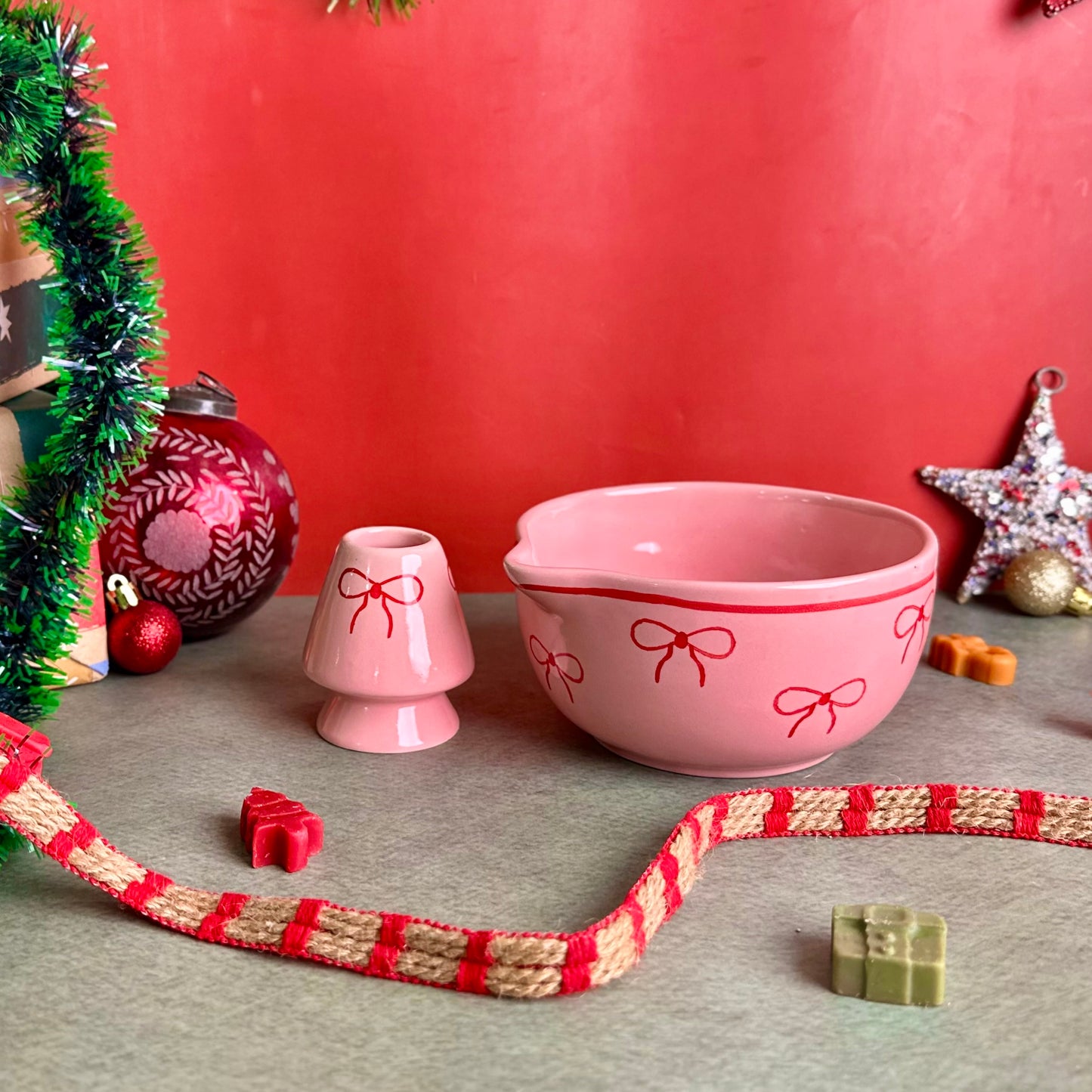 Bow-Licious Matcha Bowl Duo