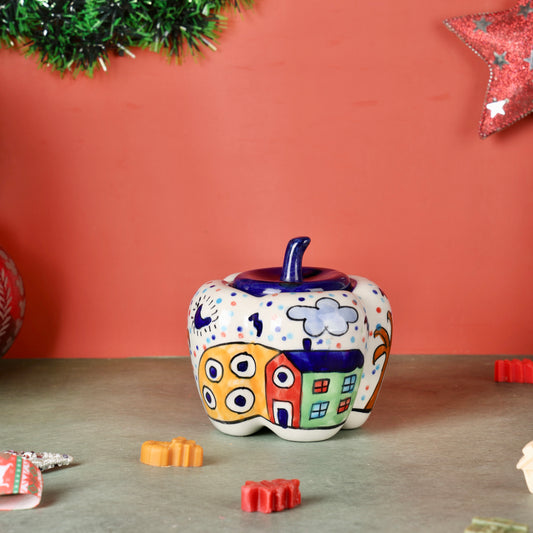 Starry Sky Bell Pepper Jar