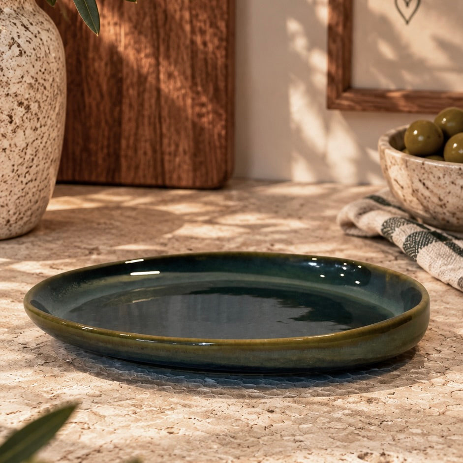Veda Uneven Deep Sided Snack Plate