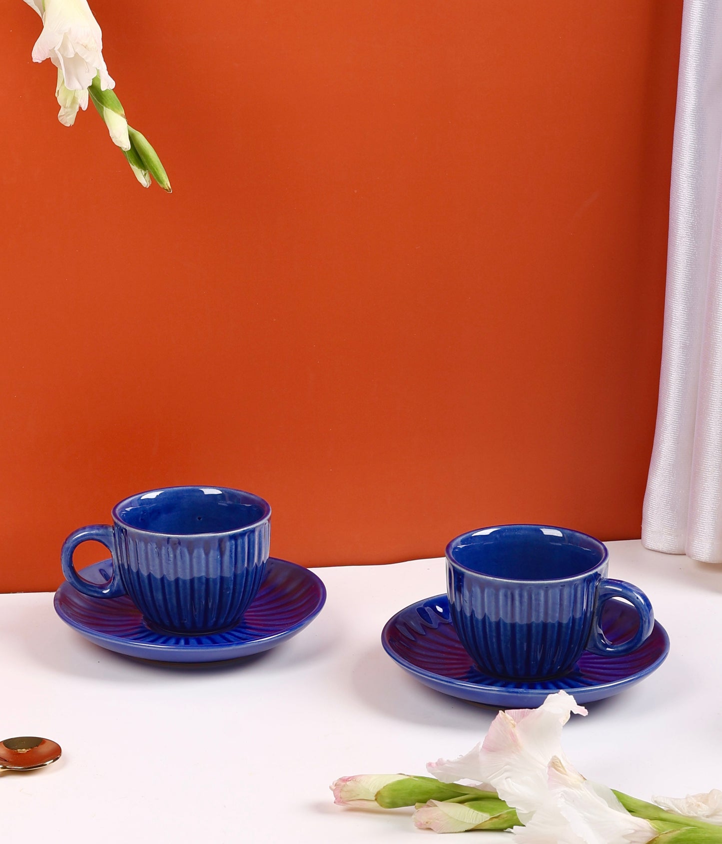 Garden Tea Party Cup and Saucer Set