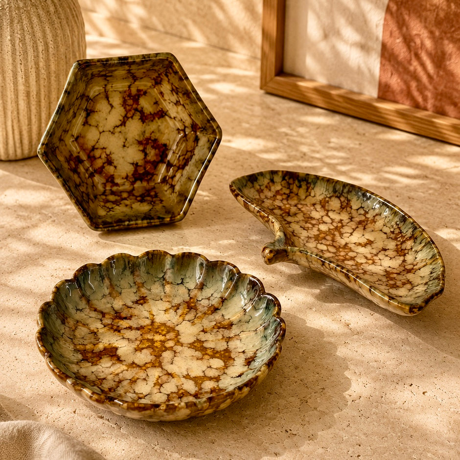 Hazel Studio Pottery Serving Trio