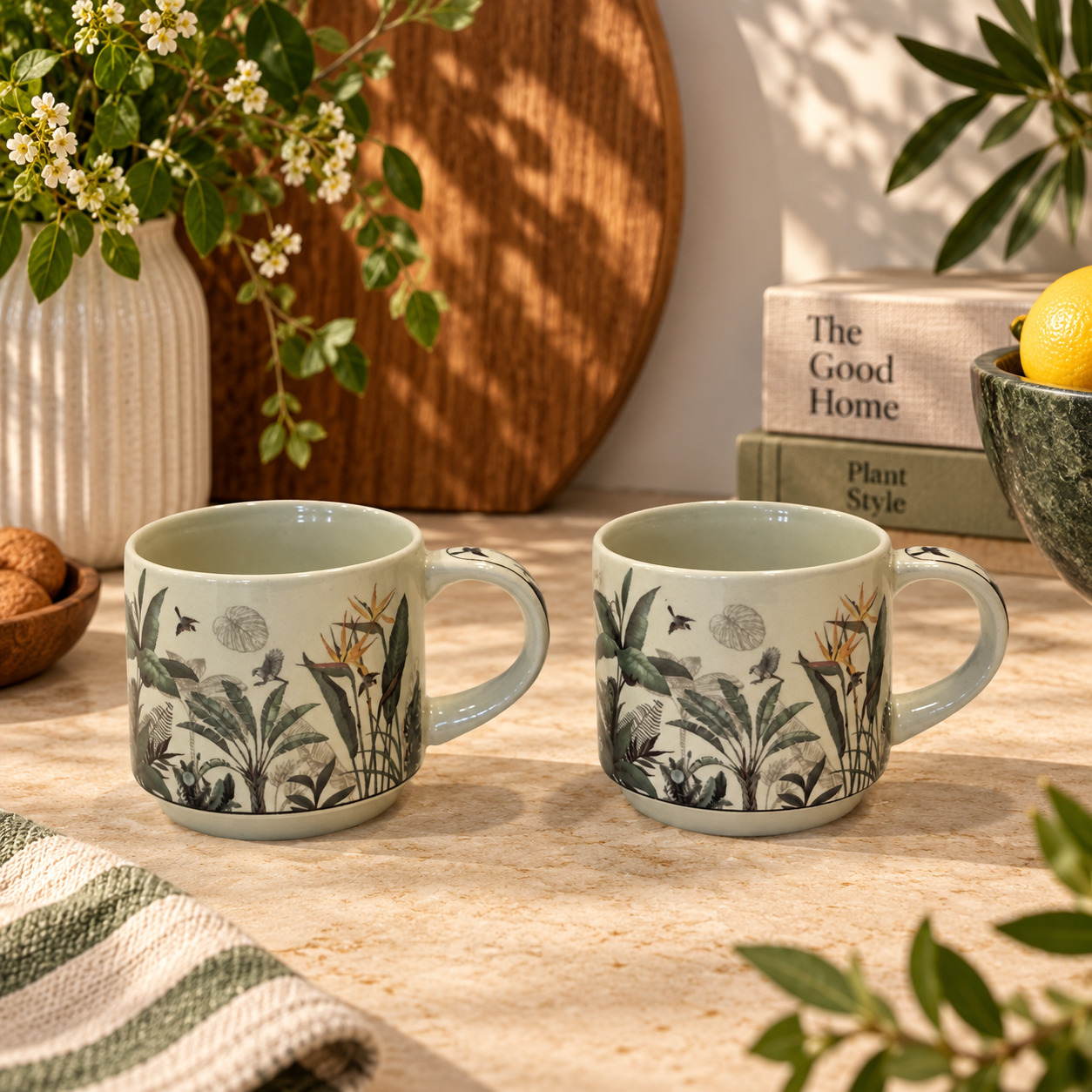 Everyday Joy Teacups Set of 2