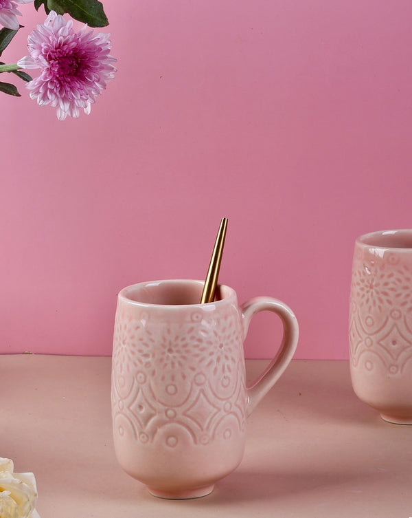 Pink Baarish Mug - Set of 2