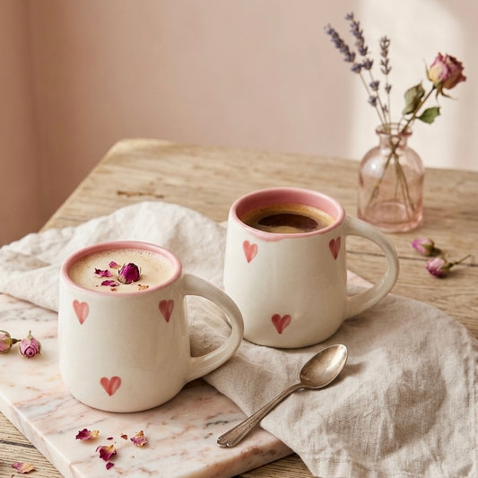 Irresistible Heart Mugs - Set of 2