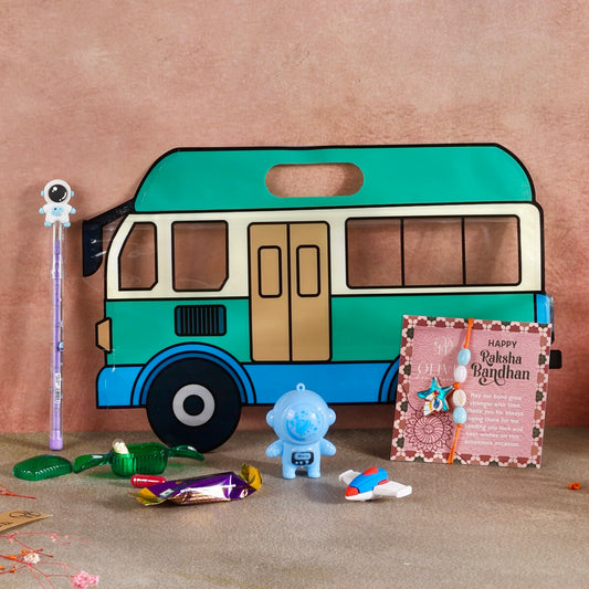 Rakhi Gift Hamper - Spaceman Surpises for Kids