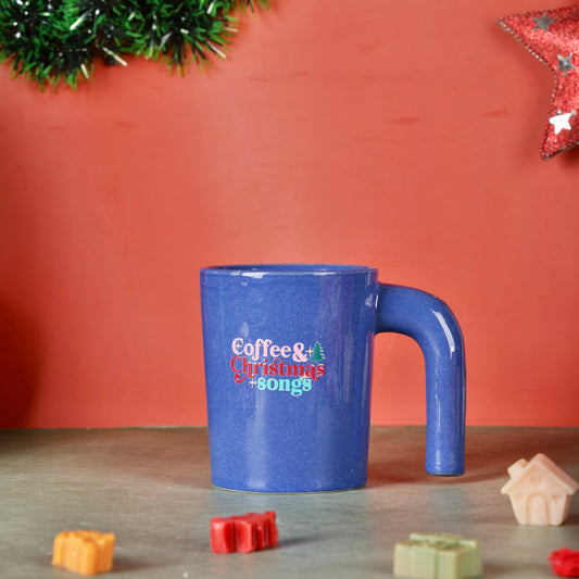 Coffee & Christmas Songs UV DTF Mug