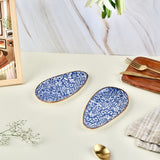 Blue Phool Bagh Snack Set Pieces and Combos