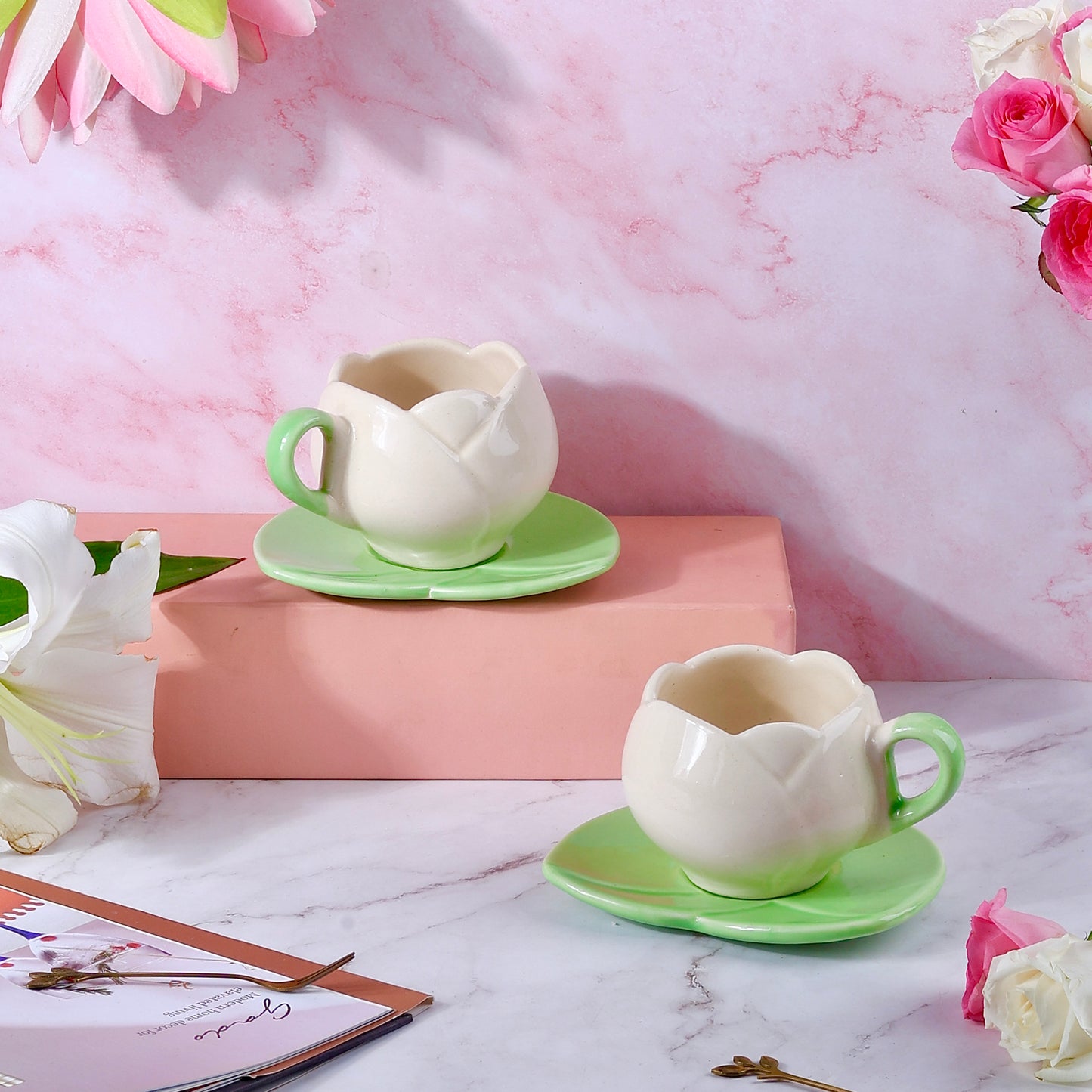 Tulip Cup & Saucer