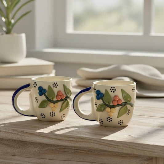3D Berry Pop Mugs - Set of 2