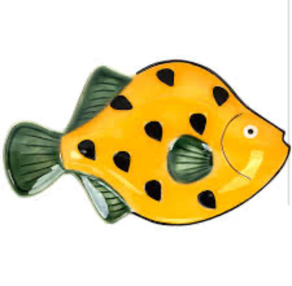 Serra Yellow Fish Platter