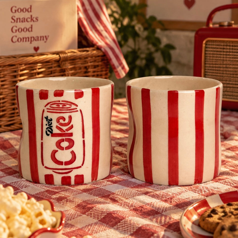 Diet Coke Glasses - Pack of two