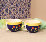 Bagh Handpainted Soup Mug - Set of 2