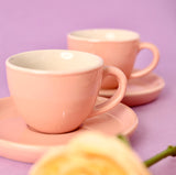 Gigi Stoneware Cup and Saucer Set - High Tea Breakfast Collection