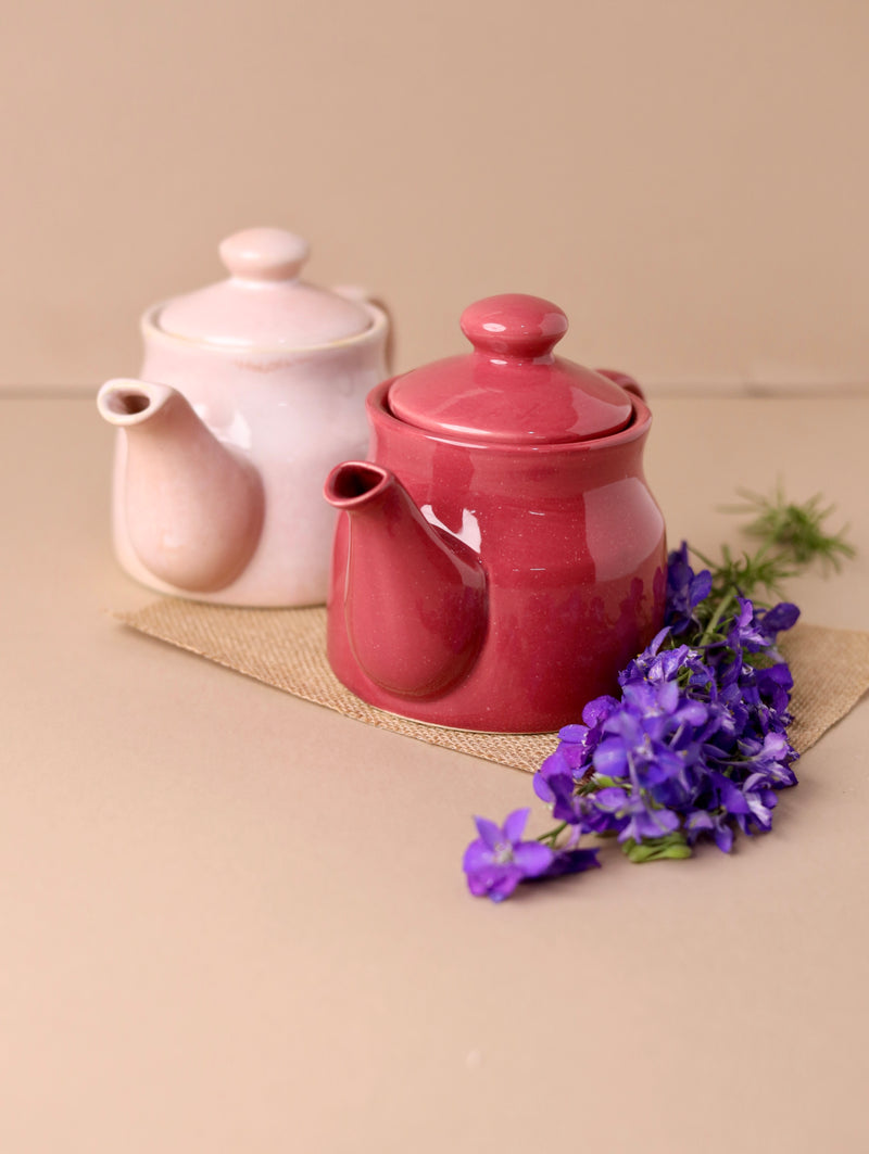 Beet Pink Teapot