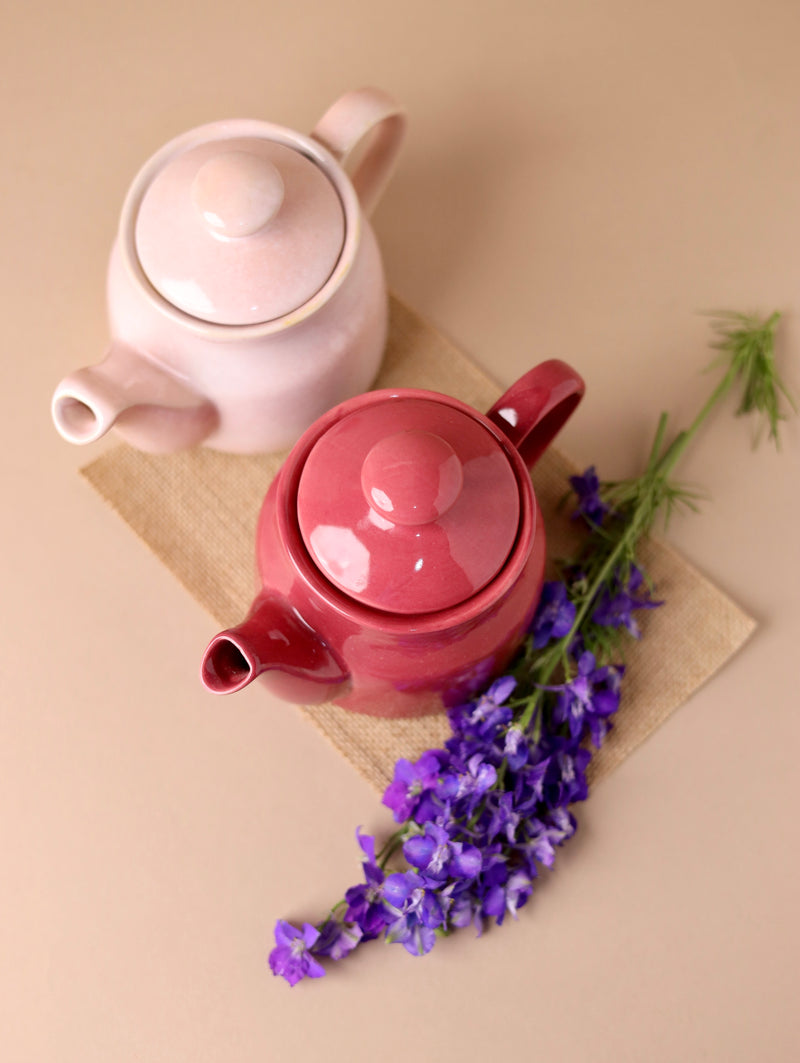Beet Pink Teapot