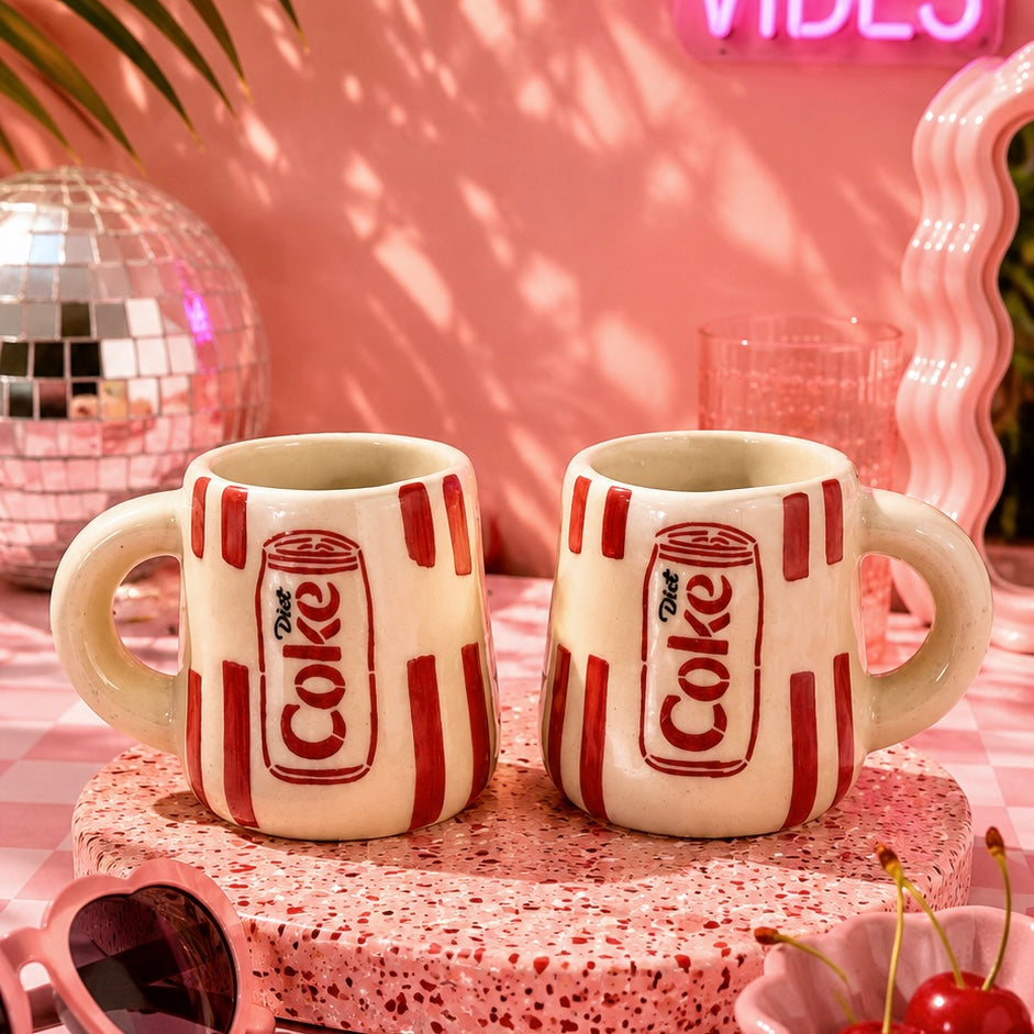 Diet Coke Mugs - Pack of two