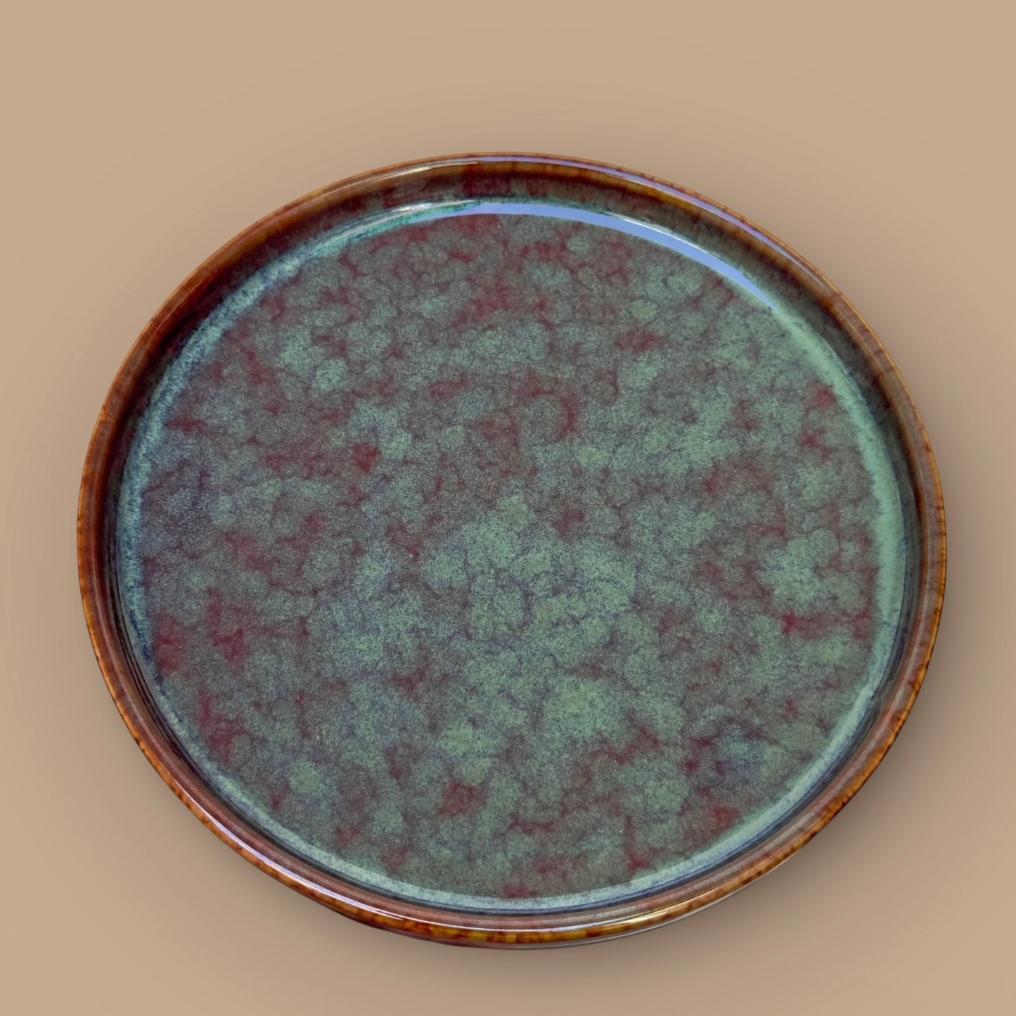 Rustic Earth Studio Pottery Deep Sided Plate Medium - Pack of one