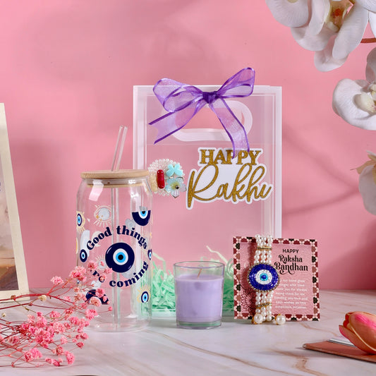 Rakhi Gift Hamper - Safe With You for Brother