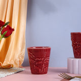 Hibiscus Floral Jug & Glasses