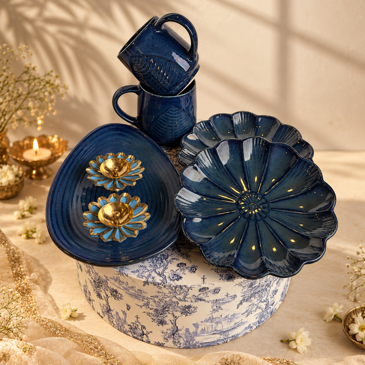 Midnight Glow Toile Gift Hamper