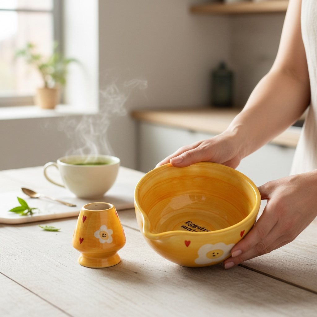 Eggstra Love Matcha Bowl Duo