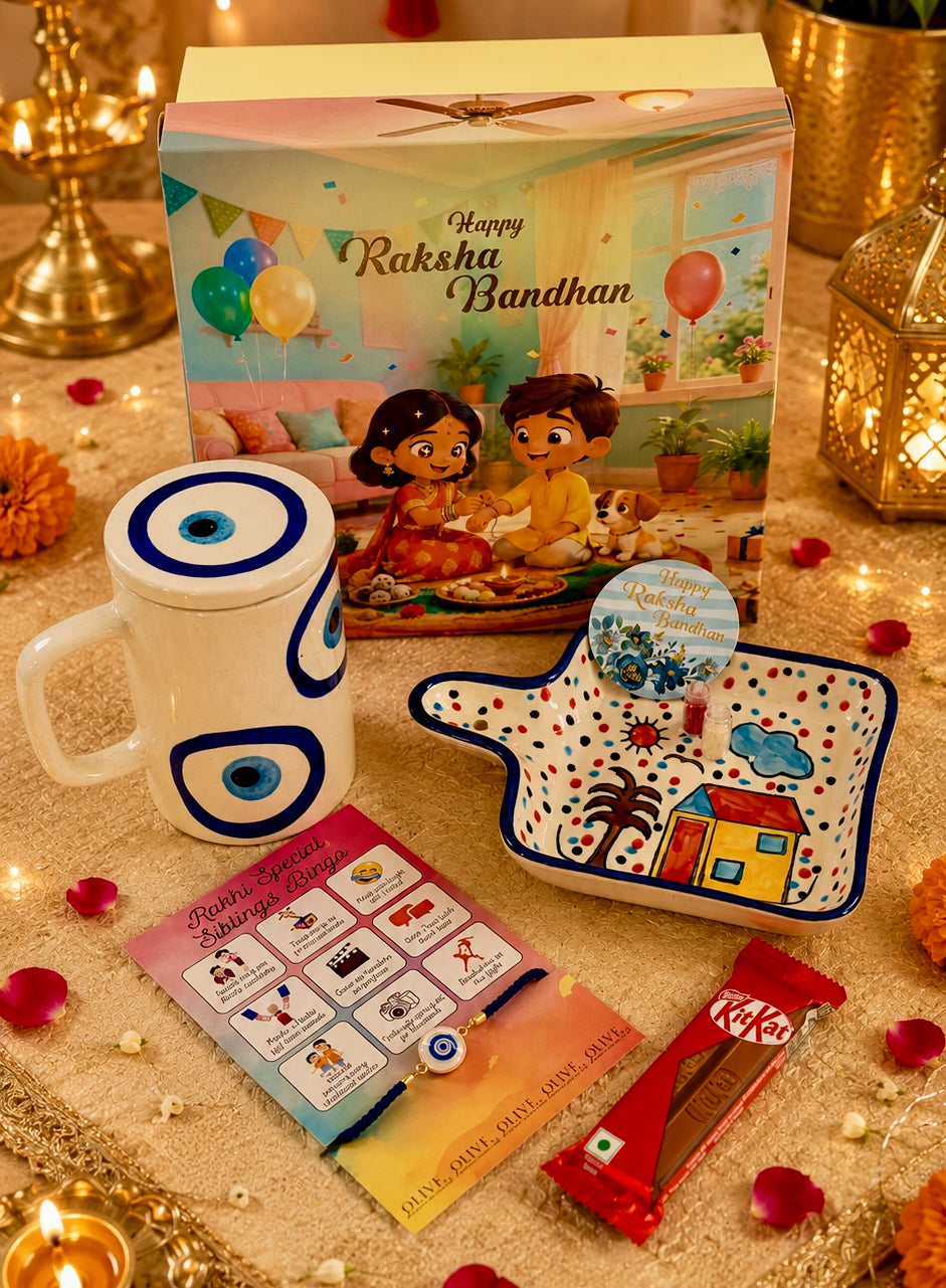 Rakhi Gift Hamper -  Raksha in Style