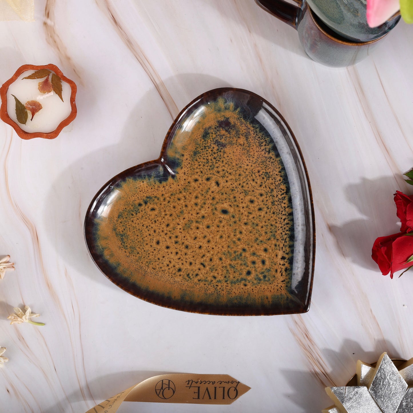 Heart Studio Pottery Platter