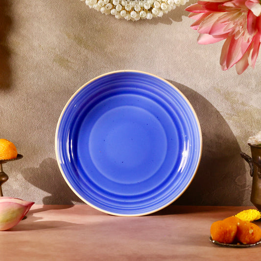 Virasa Spiral Large Shallow Bowl