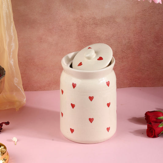 Beating Heart Jar Large - not airtight pack of one