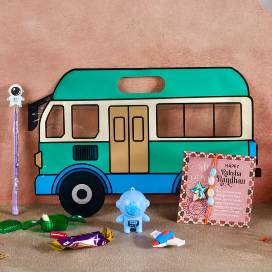 Rakhi Gift Hamper - Spaceman Surpises for Kids