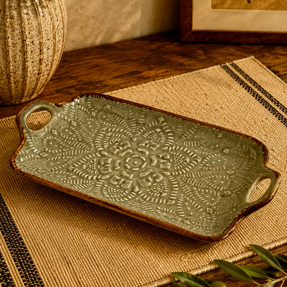 Adah Embossed Exclusive Platter