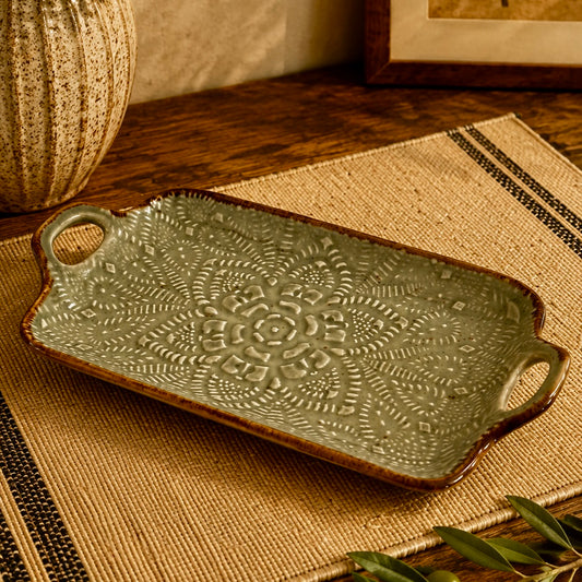 Adah Embossed Exclusive Platter