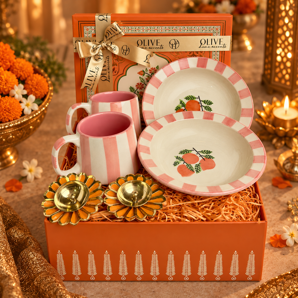 Sunset Bloom Festive Gift Hamper
