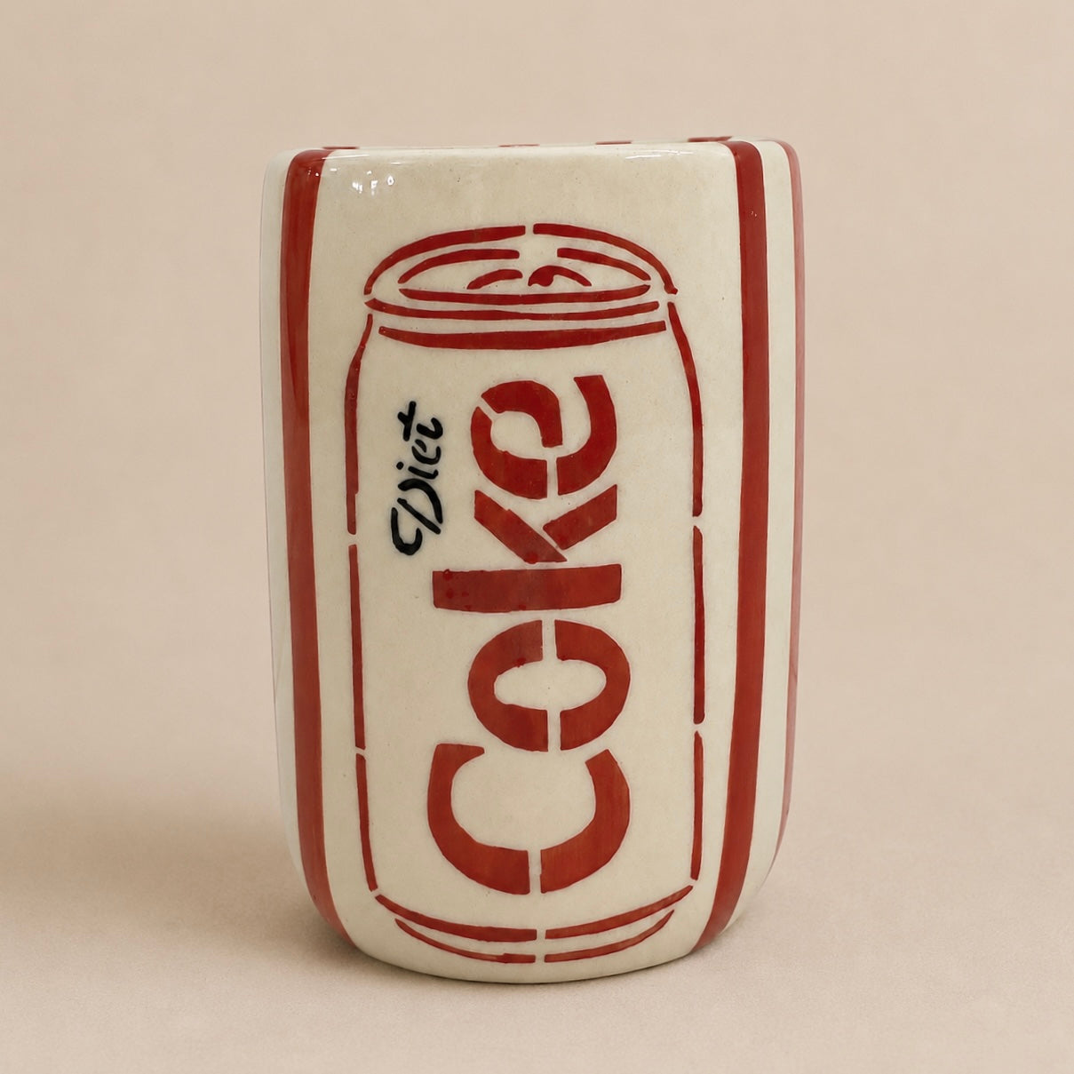 Diet Coke Sipper with stainless steel - Pack of two with imperfections (Please review before ordering)