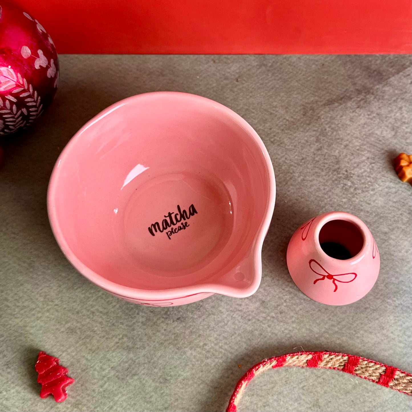 Bow-Licious Matcha Bowl Duo