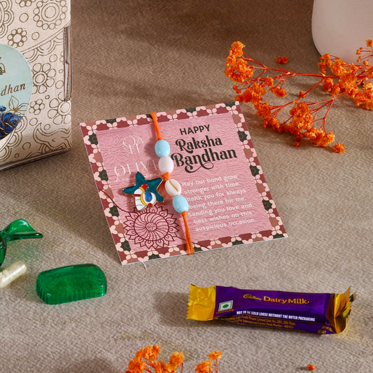 Mini Rakhi Gift Hamper - Space Explorer for Brother