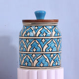 Mughal Handpainted Airtight Ceramic Jars