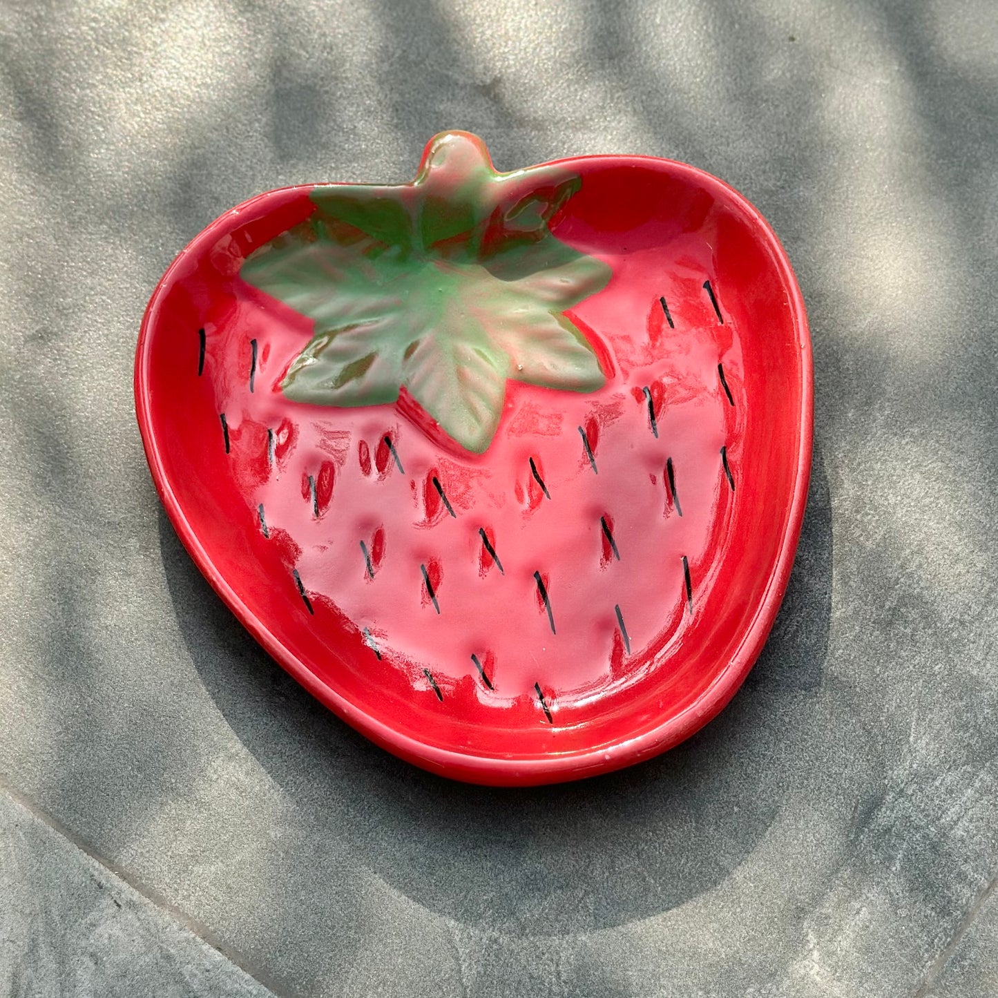 Strawberry Fields All Purpose Snack Plate