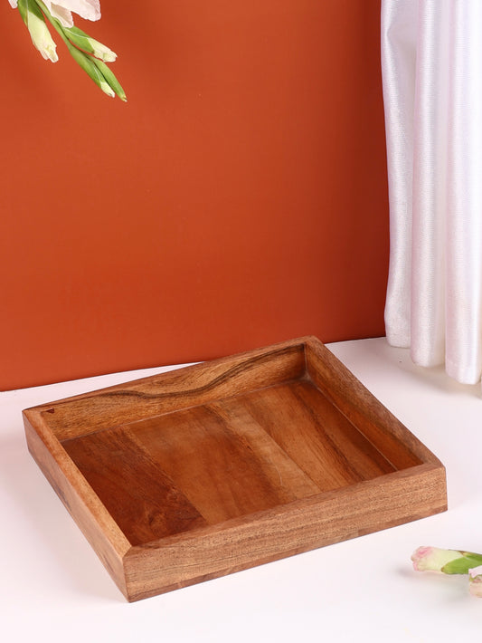 Mango Wood Square Tray